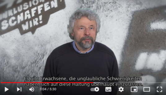 Screenshot von einem Youtube-Film.