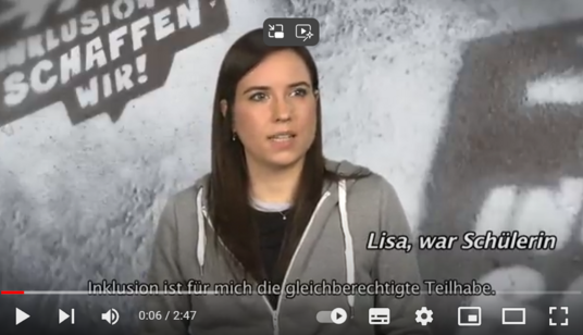 Screenshot von einem Youtube-Film.